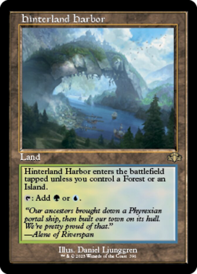 Hinterland Harbor (Retro) [Dominaria Remastered] | Exor Games Summserside