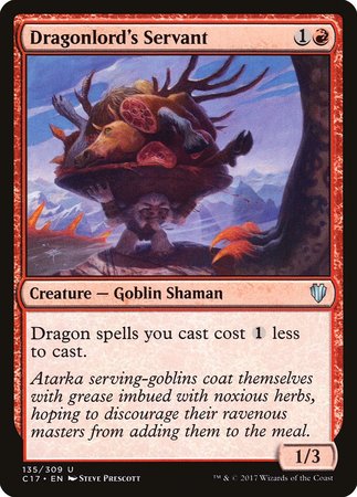 Dragonlord's Servant [Commander 2017] | Exor Games Summserside