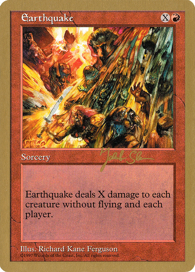 Earthquake (Jakub Slemr) [World Championship Decks 1997] | Exor Games Summserside