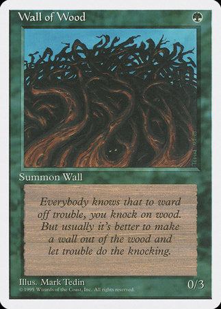 Wall of Wood [Fourth Edition] | Exor Games Summserside