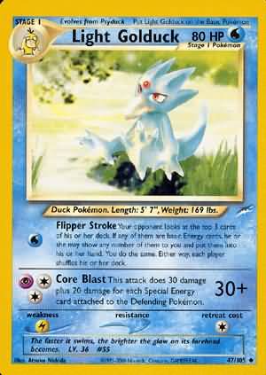 Light Golduck (47/105) [Neo Destiny Unlimited] | Exor Games Summserside