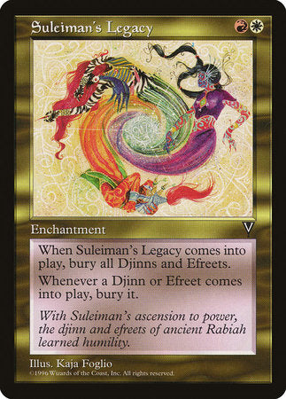 Suleiman's Legacy [Visions] | Exor Games Summserside