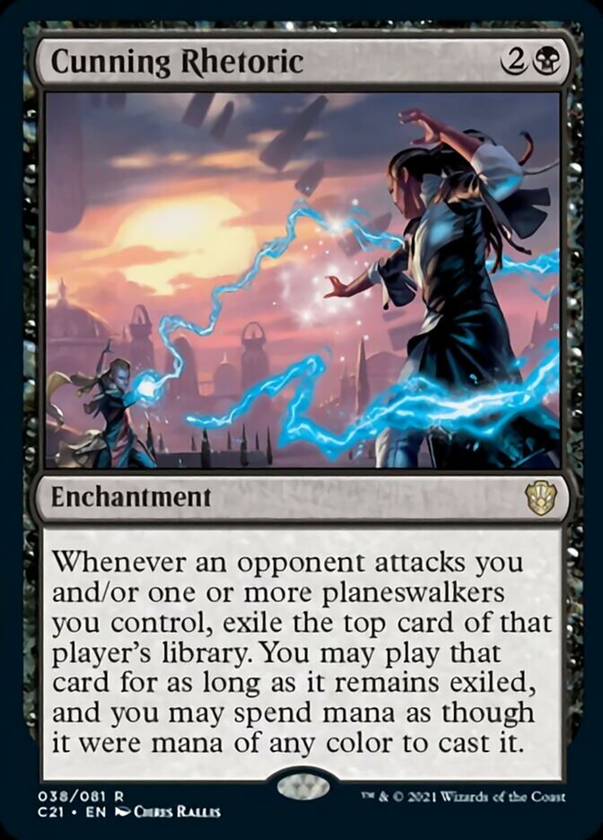 Cunning Rhetoric [Commander 2021] | Exor Games Summserside