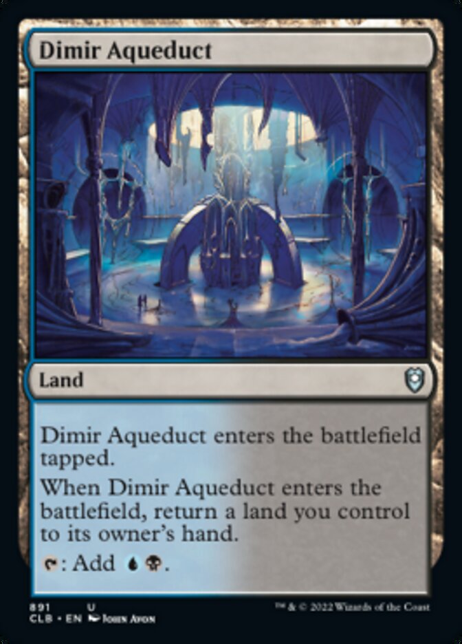 Dimir Aqueduct [Commander Legends: Battle for Baldur's Gate] | Exor Games Summserside