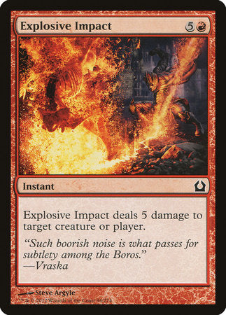 Explosive Impact [Return to Ravnica] | Exor Games Summserside