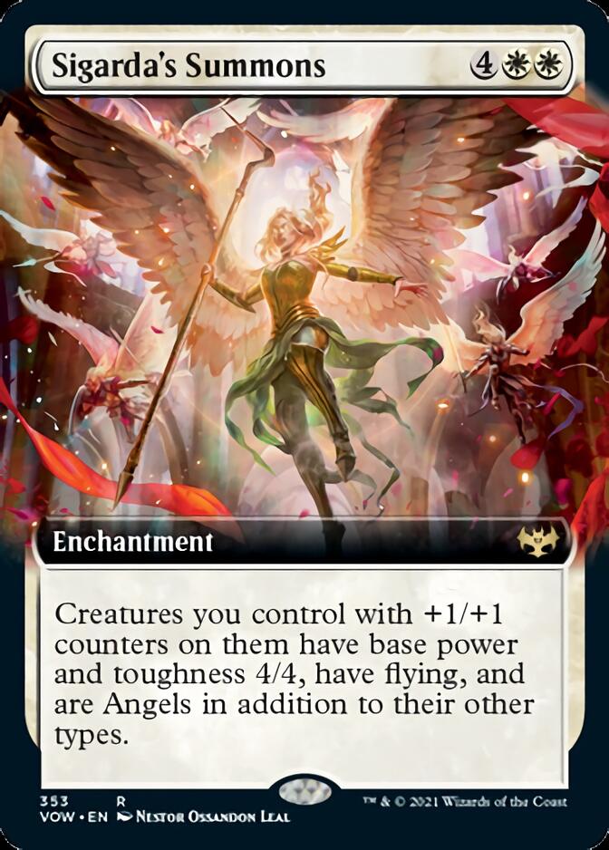 Sigarda's Summons (Extended) [Innistrad: Crimson Vow] | Exor Games Summserside