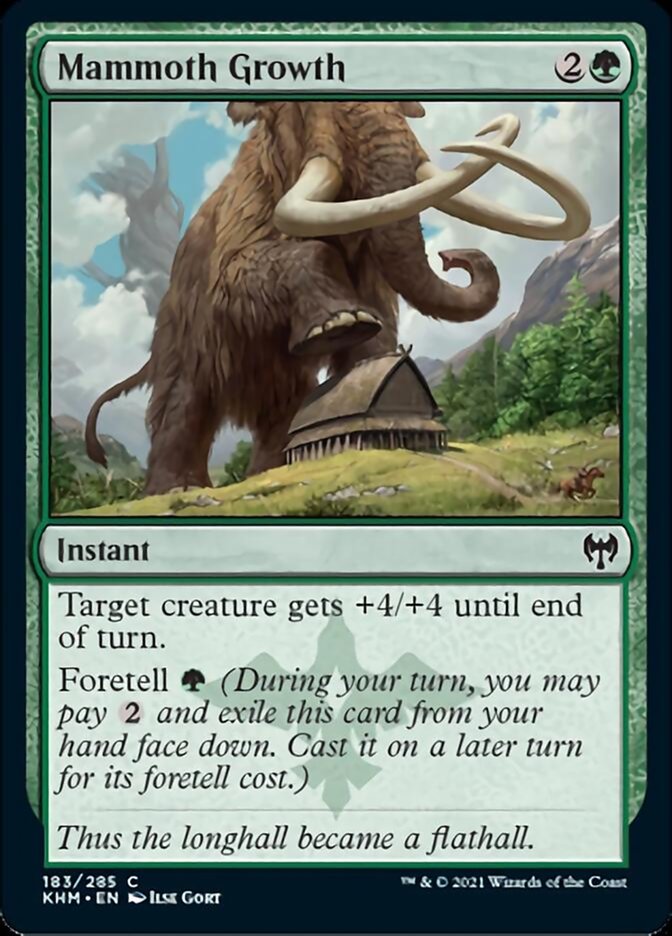 Mammoth Growth [Kaldheim] | Exor Games Summserside