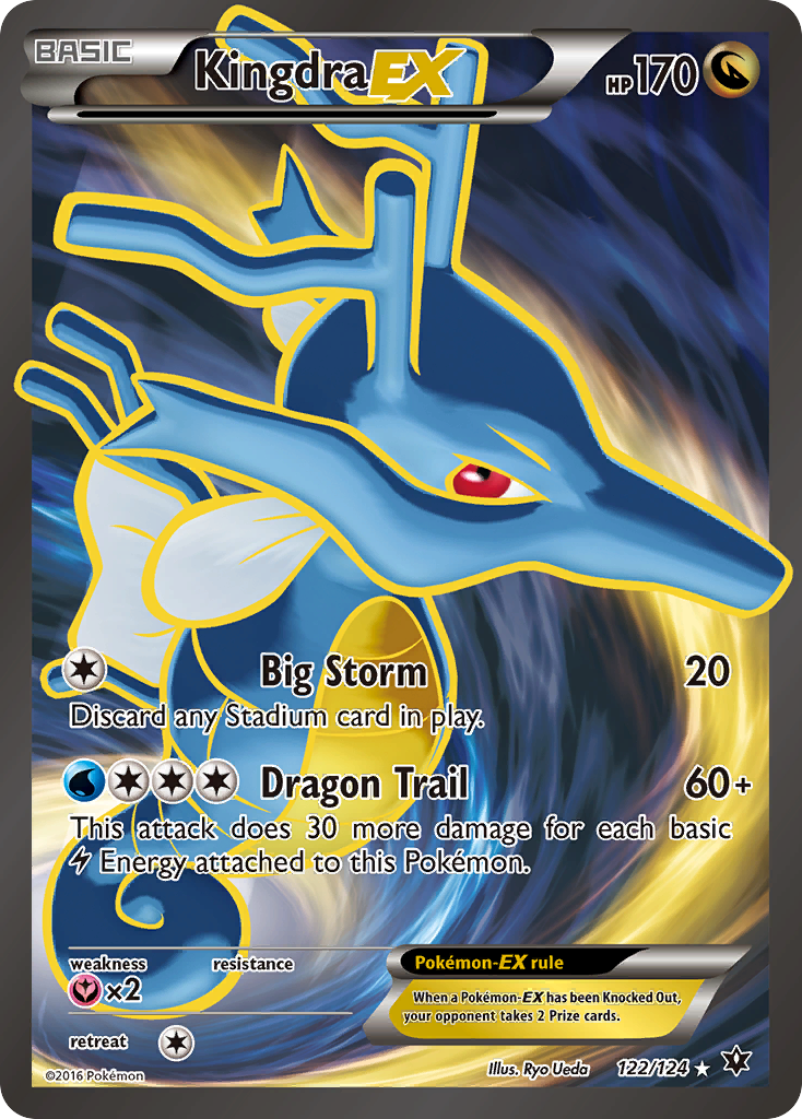 Kingdra EX (122/124) [XY: Fates Collide] | Exor Games Summserside