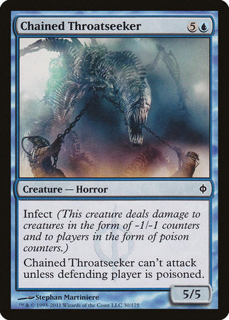 Chained Throatseeker [New Phyrexia] | Exor Games Summserside
