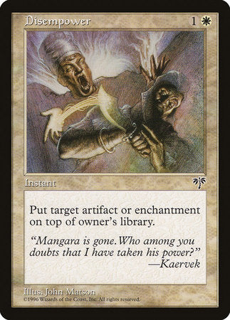Disempower [Mirage] | Exor Games Summserside