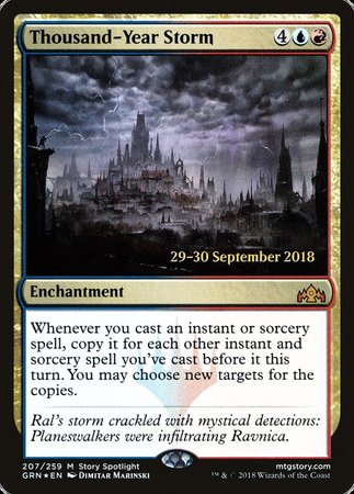 Thousand-Year Storm [Guilds of Ravnica Promos] | Exor Games Summserside