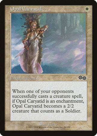 Opal Caryatid [Urza's Saga] | Exor Games Summserside