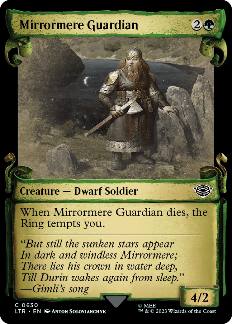 Mirrormere Guardian [The Lord of the Rings: Tales of Middle-Earth Showcase Scrolls] | Exor Games Summserside