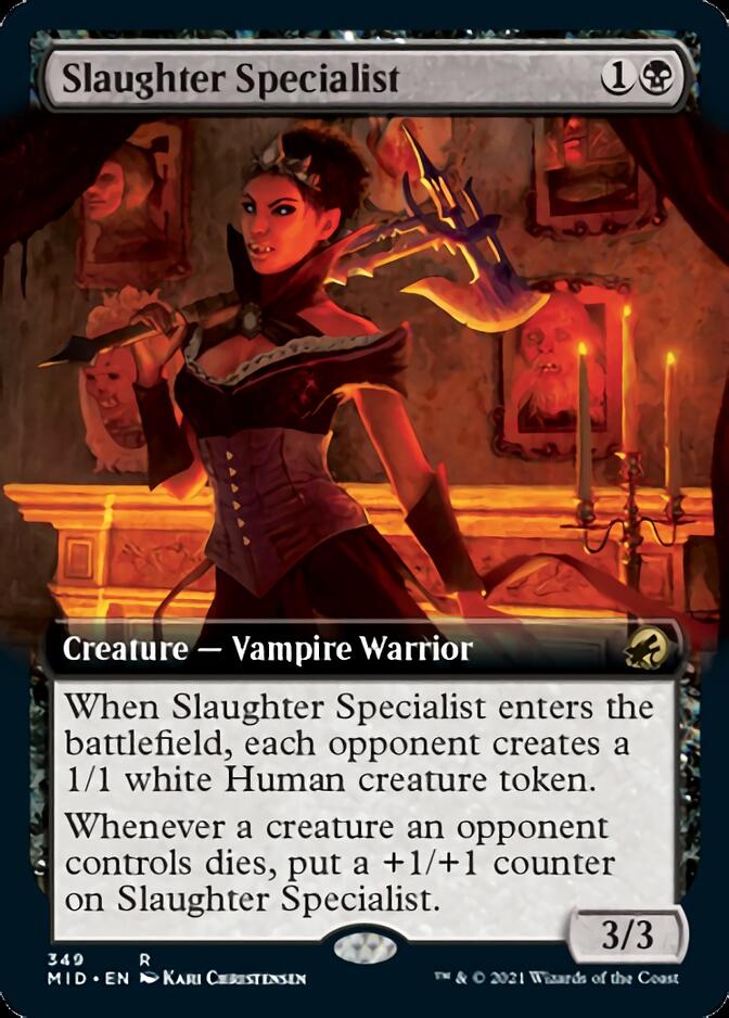 Slaughter Specialist (Extended) [Innistrad: Midnight Hunt] | Exor Games Summserside