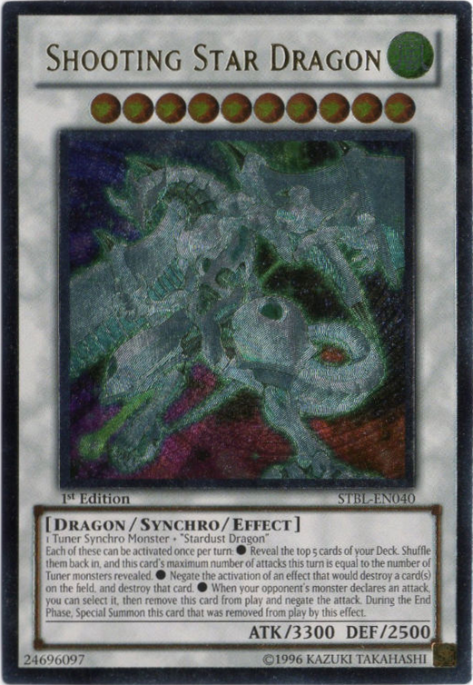 Shooting Star Dragon [STBL-EN040] Ghost Rare | Exor Games Summserside