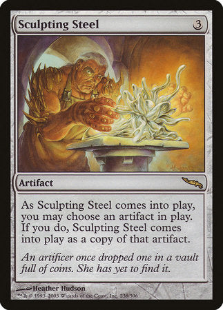 Sculpting Steel [Mirrodin] | Exor Games Summserside