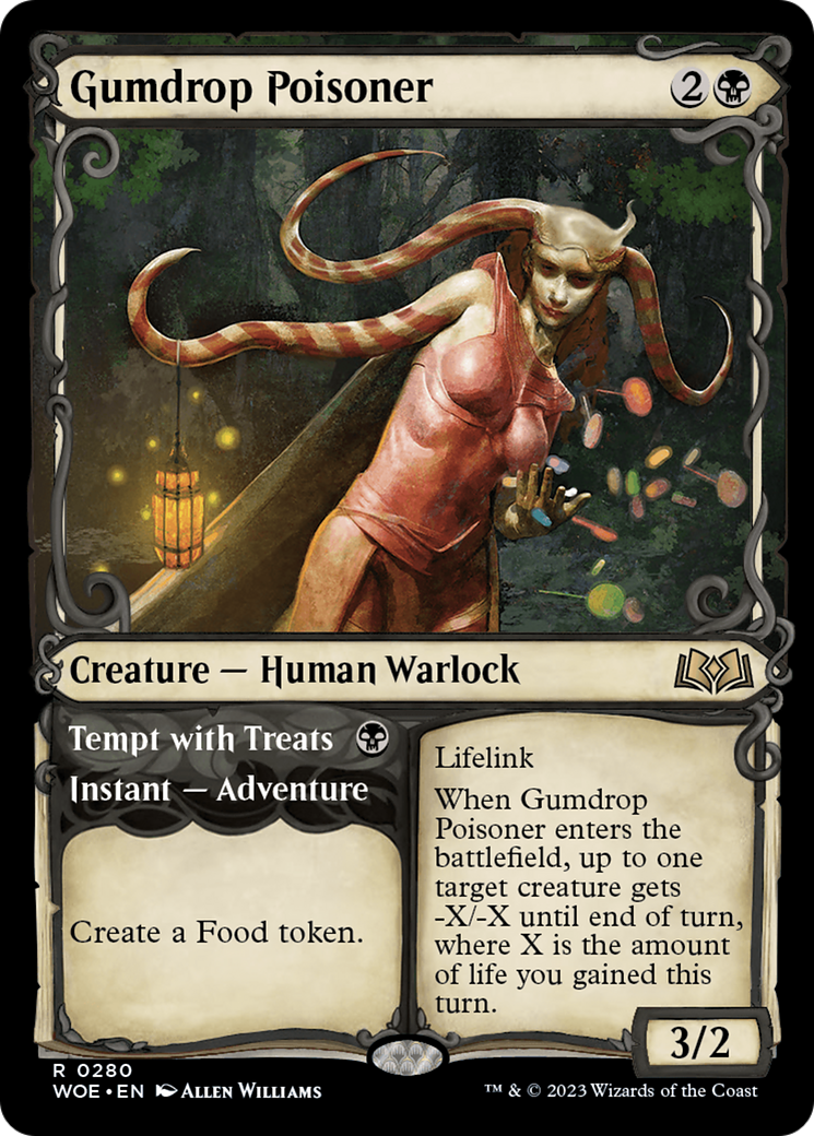 Gumdrop Poisoner // Tempt with Treats (Showcase) [Wilds of Eldraine] | Exor Games Summserside