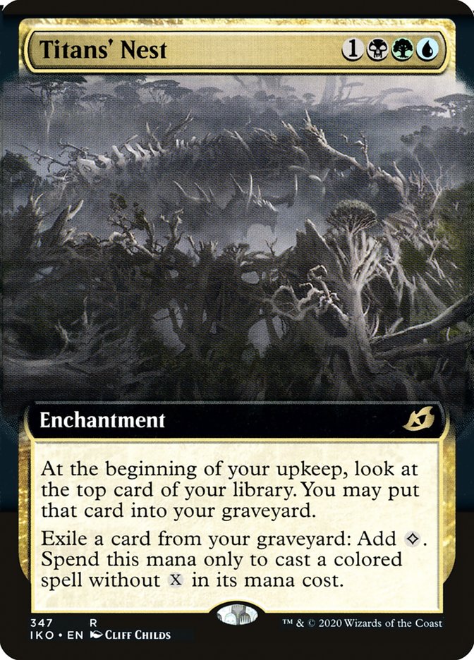 Titans' Nest (Extended Art) [Ikoria: Lair of Behemoths] | Exor Games Summserside
