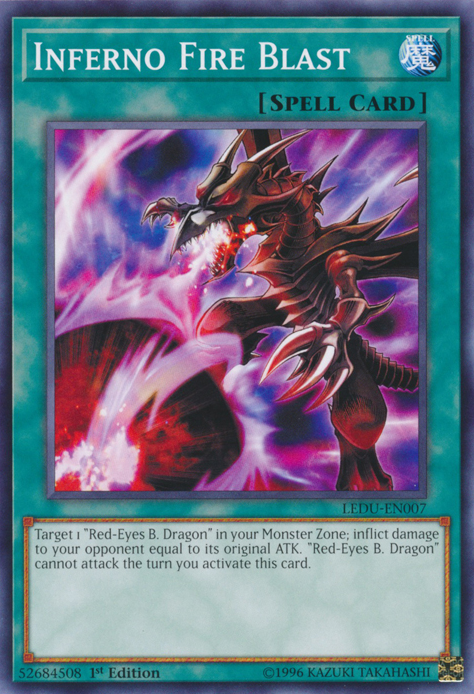 Inferno Fire Blast [LEDU-EN007] Common | Exor Games Summserside