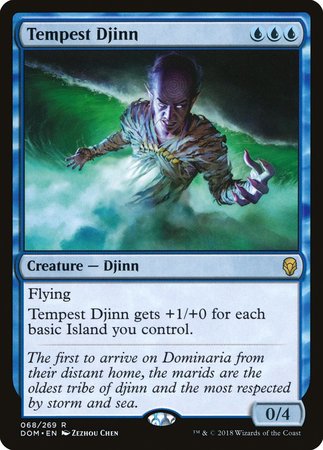 Tempest Djinn [Dominaria] | Exor Games Summserside