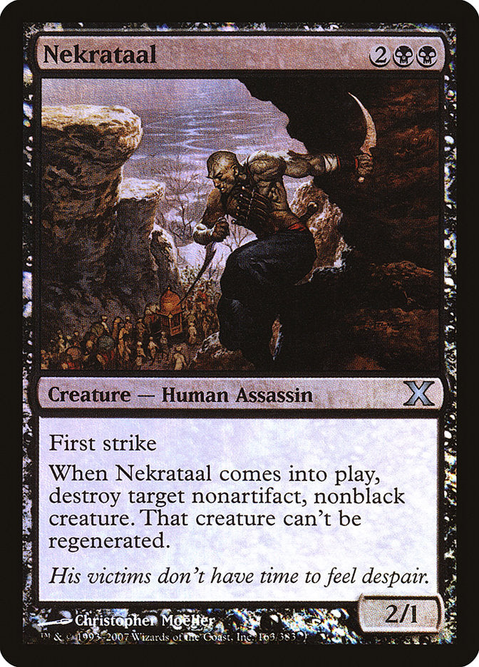 Nekrataal (Premium Foil) [Tenth Edition] | Exor Games Summserside