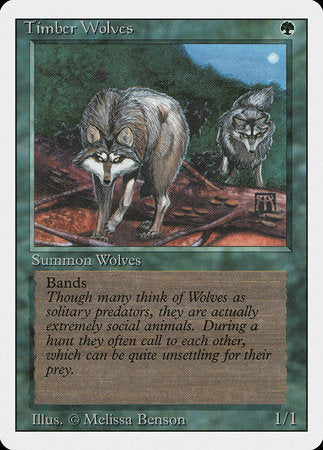 Timber Wolves [Revised Edition] | Exor Games Summserside