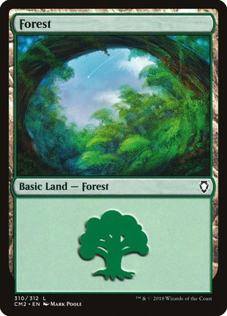 Forest (310) [Commander Anthology Volume II] | Exor Games Summserside