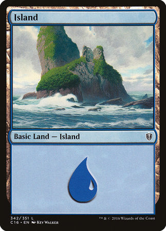 Island (342) [Commander 2016] | Exor Games Summserside