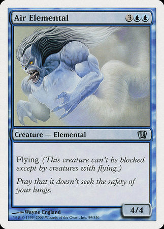 Air Elemental [Eighth Edition] | Exor Games Summserside