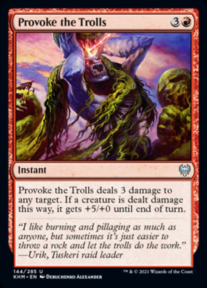 Provoke the Trolls [Kaldheim] | Exor Games Summserside