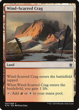 Wind-Scarred Crag [Khans of Tarkir] | Exor Games Summserside