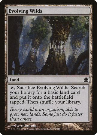 Evolving Wilds [Commander 2011] | Exor Games Summserside