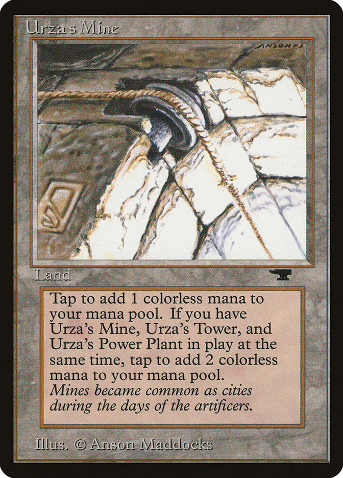 Urza's Mine (Pulley Embedded in Stone) [Antiquities] | Exor Games Summserside