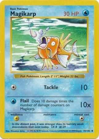 Magikarp (35/102) [Base Set Shadowless Unlimited] | Exor Games Summserside