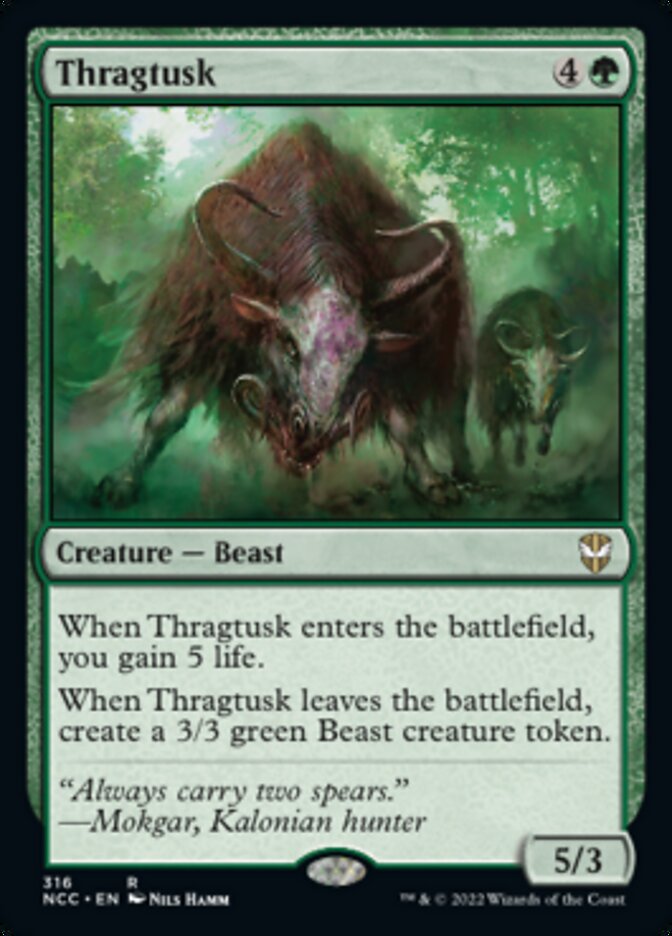 Thragtusk [Streets of New Capenna Commander] | Exor Games Summserside