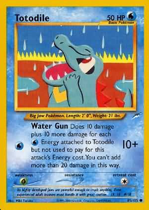 Totodile (85/105) [Neo Destiny Unlimited] | Exor Games Summserside