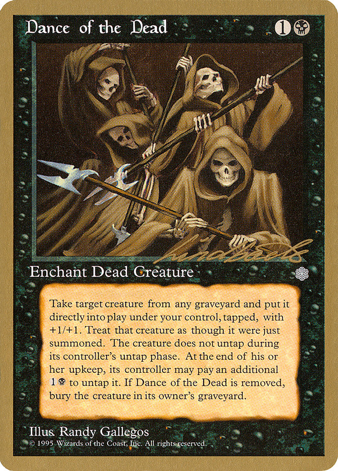 Dance of the Dead (Leon Lindback) [Pro Tour Collector Set] | Exor Games Summserside