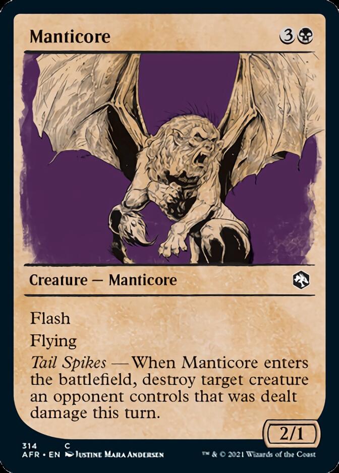 Manticore (Showcase) [Dungeons & Dragons: Adventures in the Forgotten Realms] | Exor Games Summserside