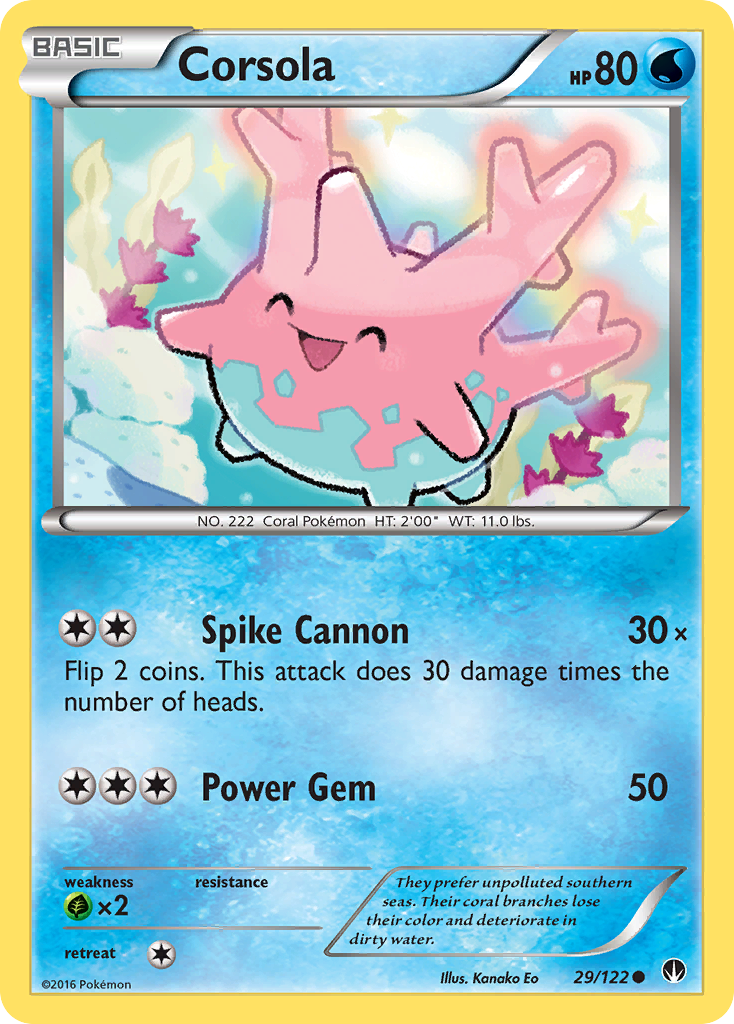 Corsola (29/122) [XY: BREAKpoint] | Exor Games Summserside