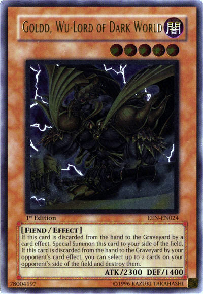 Goldd, Wu-Lord of Dark World [EEN-EN024] Ultimate Rare | Exor Games Summserside