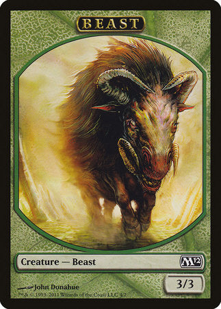 Beast Token [Magic 2012 Tokens] | Exor Games Summserside