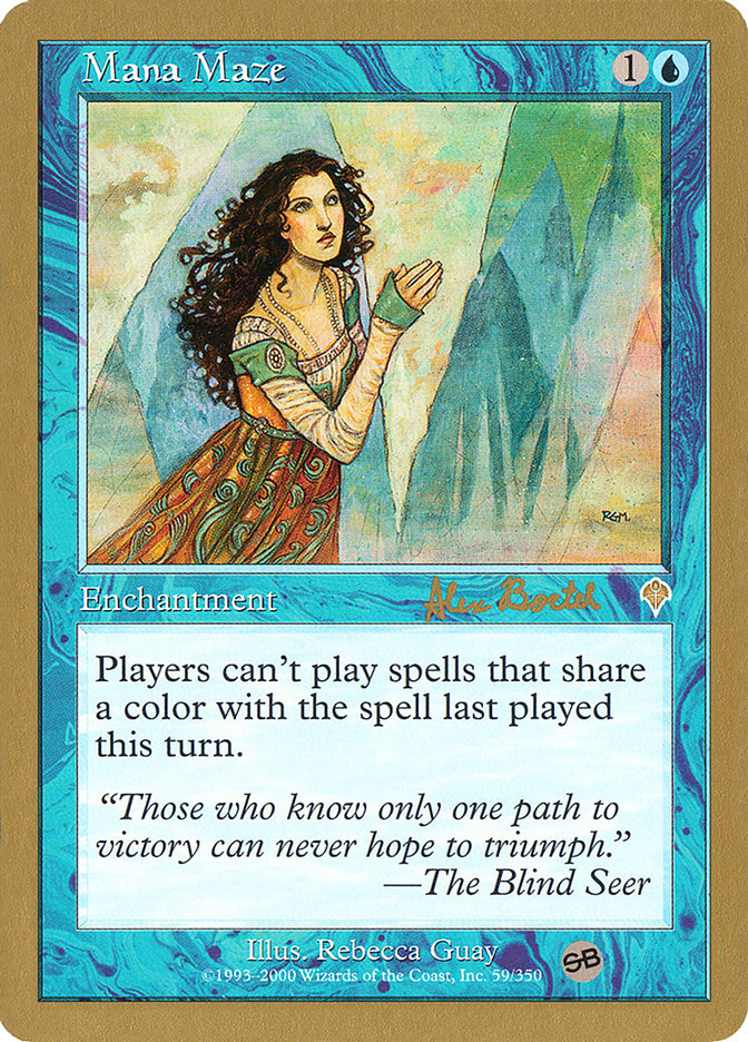 Mana Maze (Alex Borteh) (SB) [World Championship Decks 2001] | Exor Games Summserside