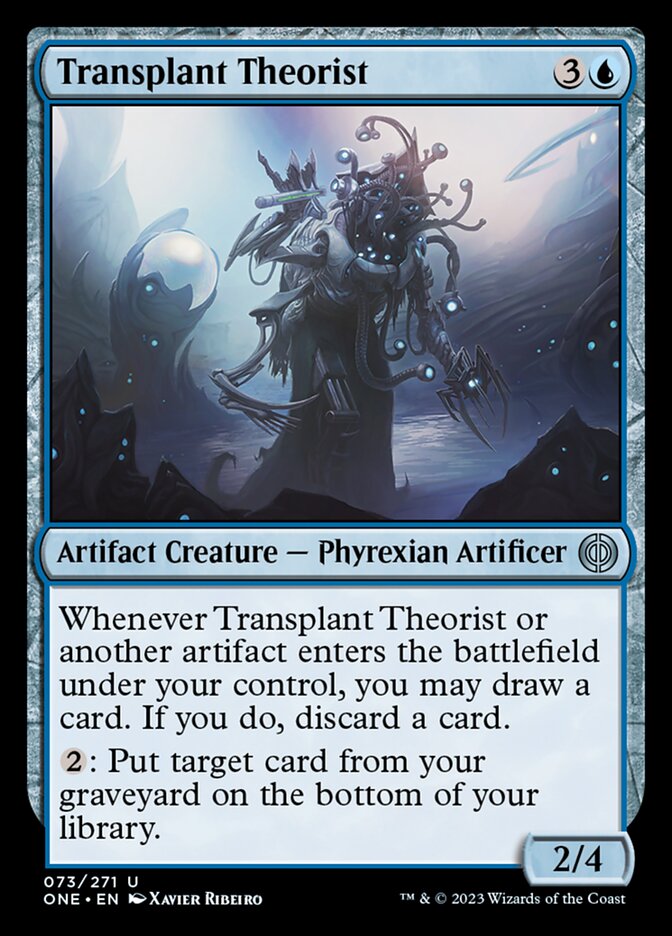 Transplant Theorist [Phyrexia: All Will Be One] | Exor Games Summserside