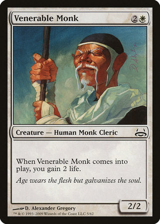 Venerable Monk [Duel Decks: Divine vs. Demonic] | Exor Games Summserside
