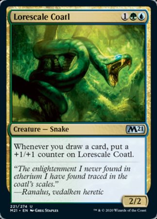 Lorescale Coatl [Core Set 2021] | Exor Games Summserside
