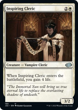 Inspiring Cleric [Jumpstart 2022] | Exor Games Summserside