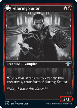 Alluring Suitor // Deadly Dancer [Innistrad: Double Feature] | Exor Games Summserside