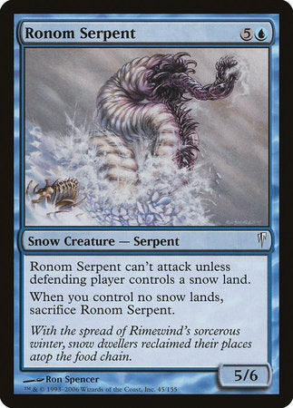 Ronom Serpent [Coldsnap] | Exor Games Summserside