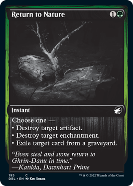 Return to Nature [Innistrad: Double Feature] | Exor Games Summserside