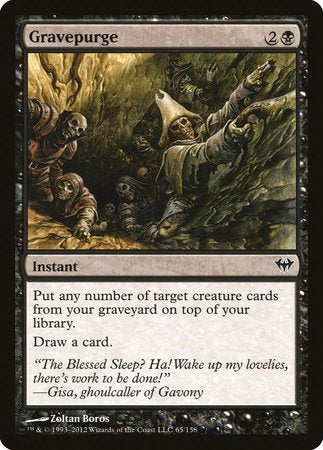 Gravepurge [Dark Ascension] | Exor Games Summserside